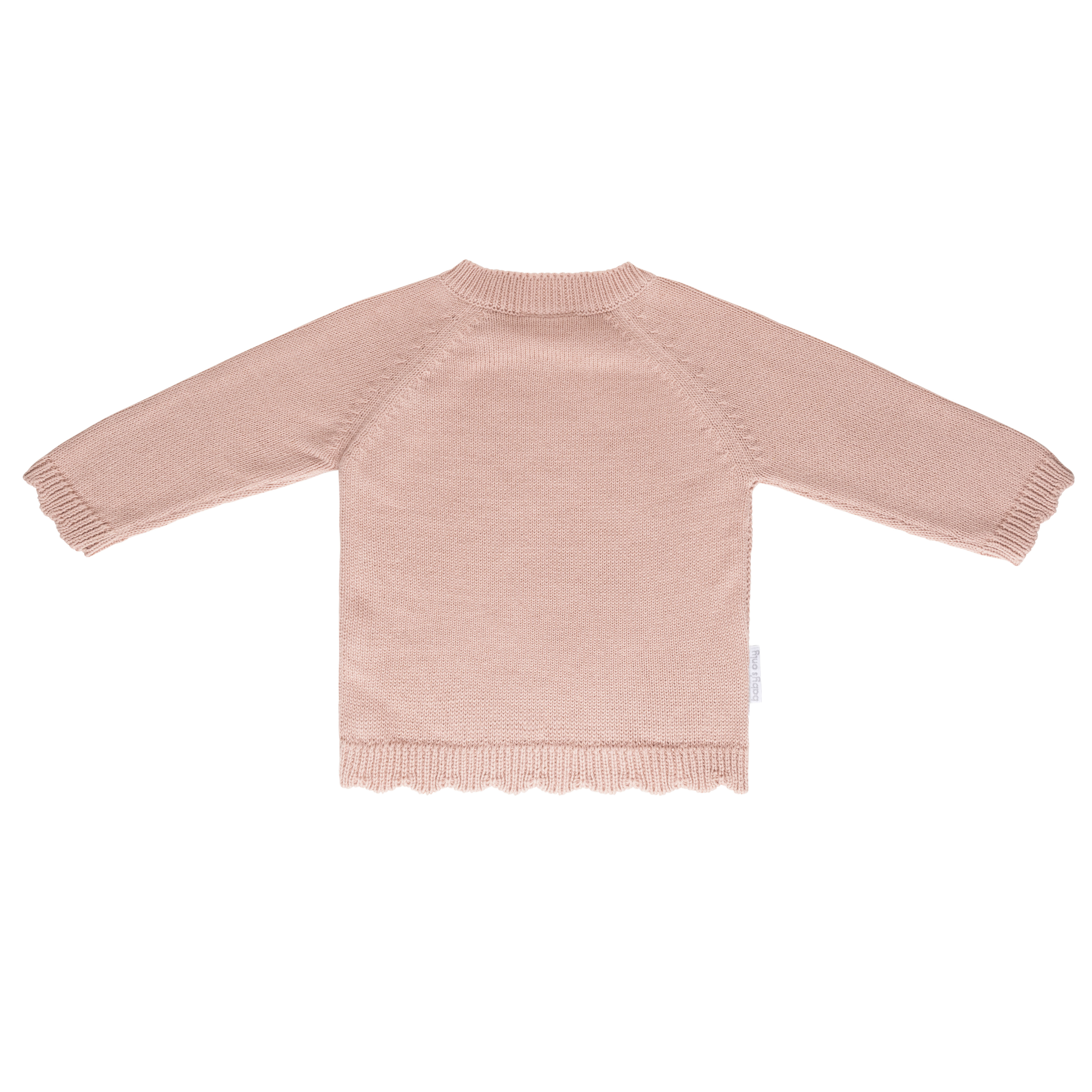 Baby Pullover Flora Alt Rosa - 80