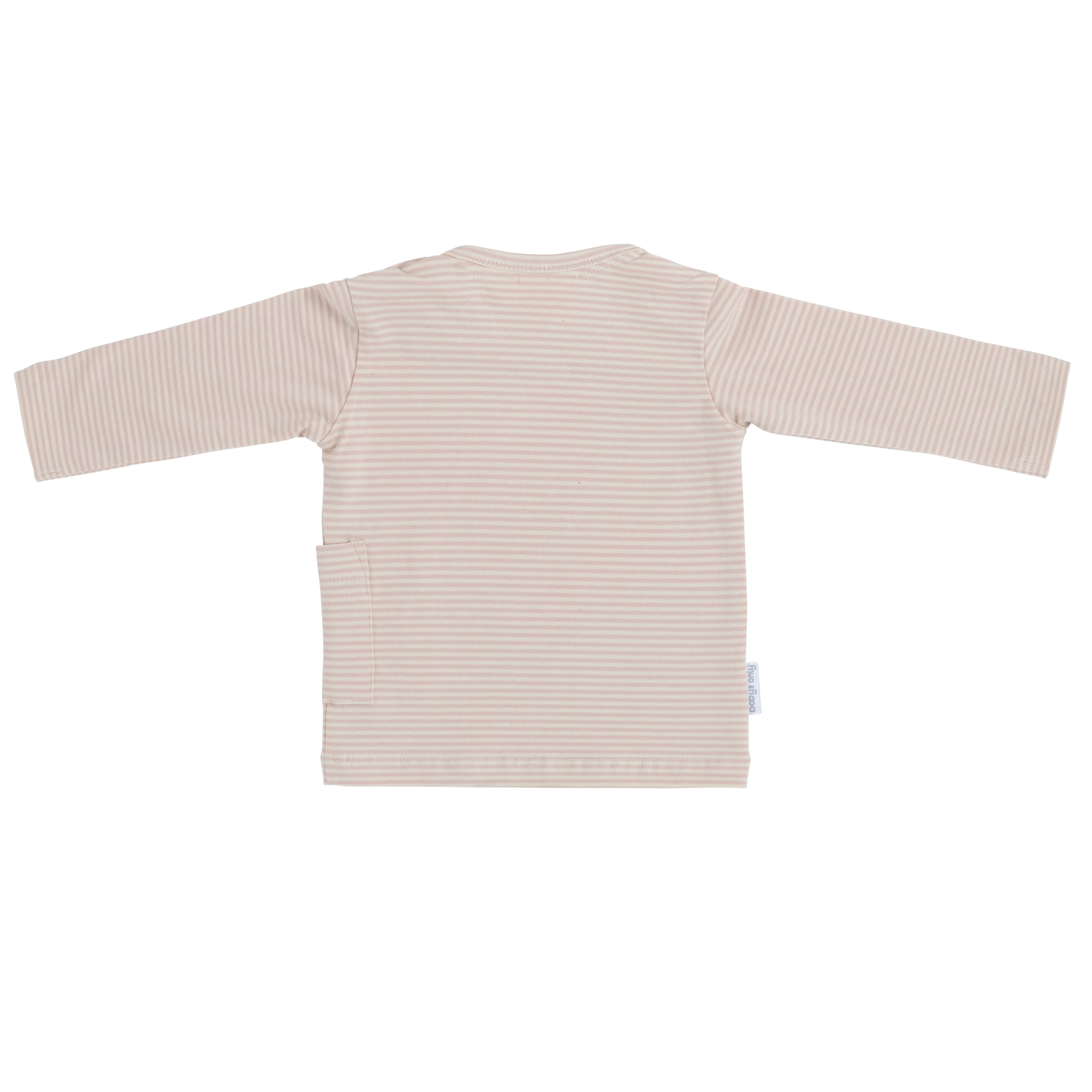 Baby Pullover Stripe alt rosa - 80