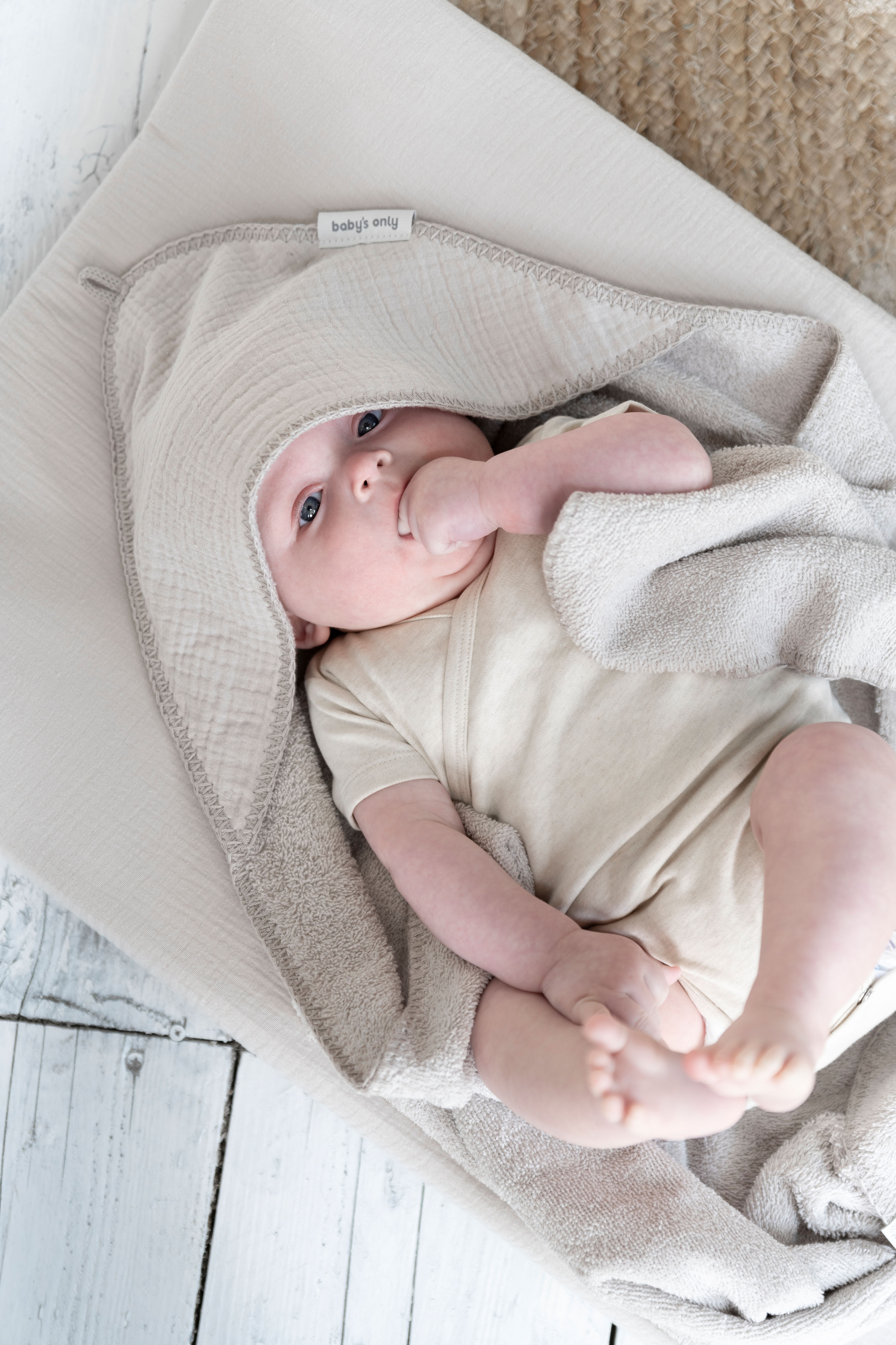 Baby Body Melange Warm Linen - 44