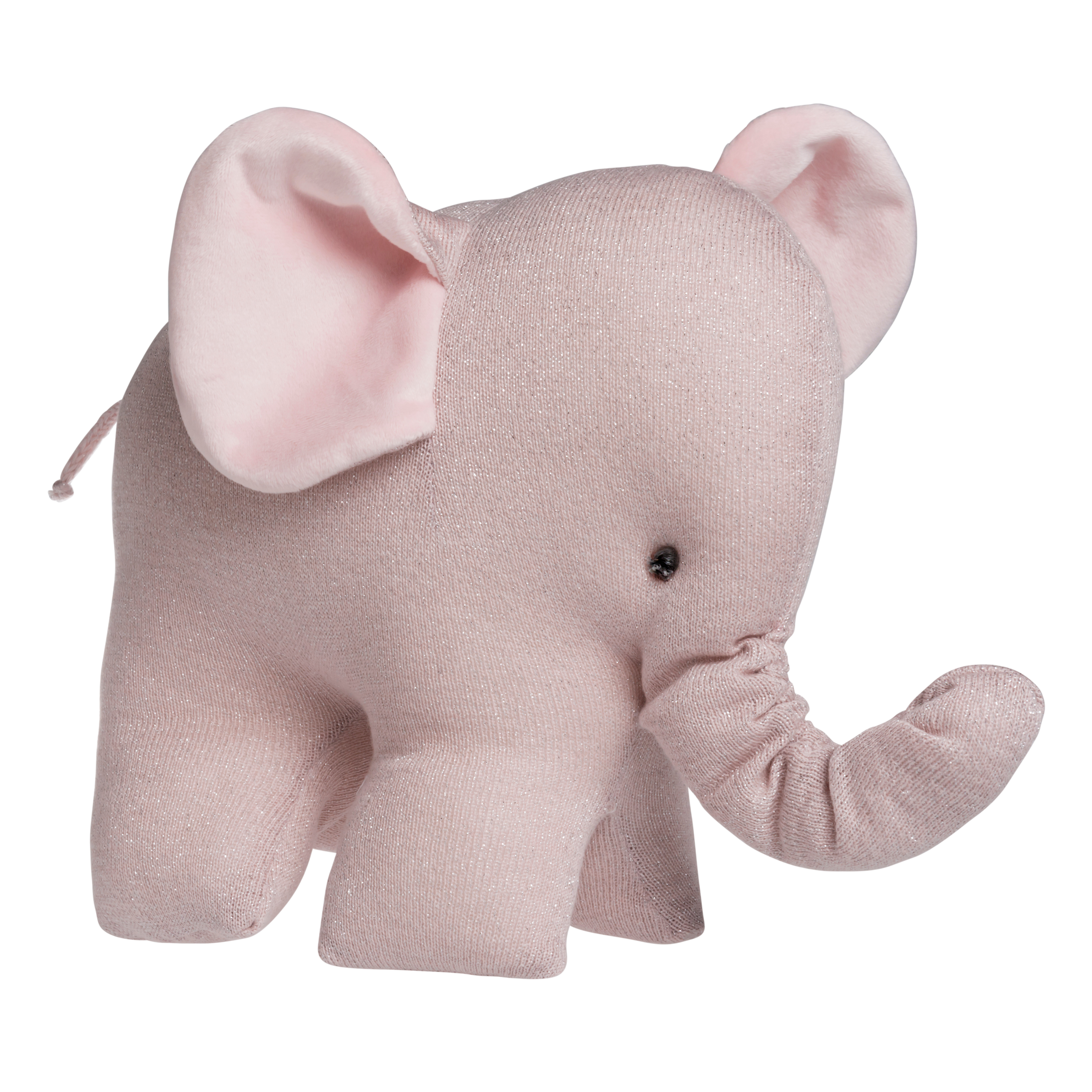 Elefant Sparkle silber-rosa melee