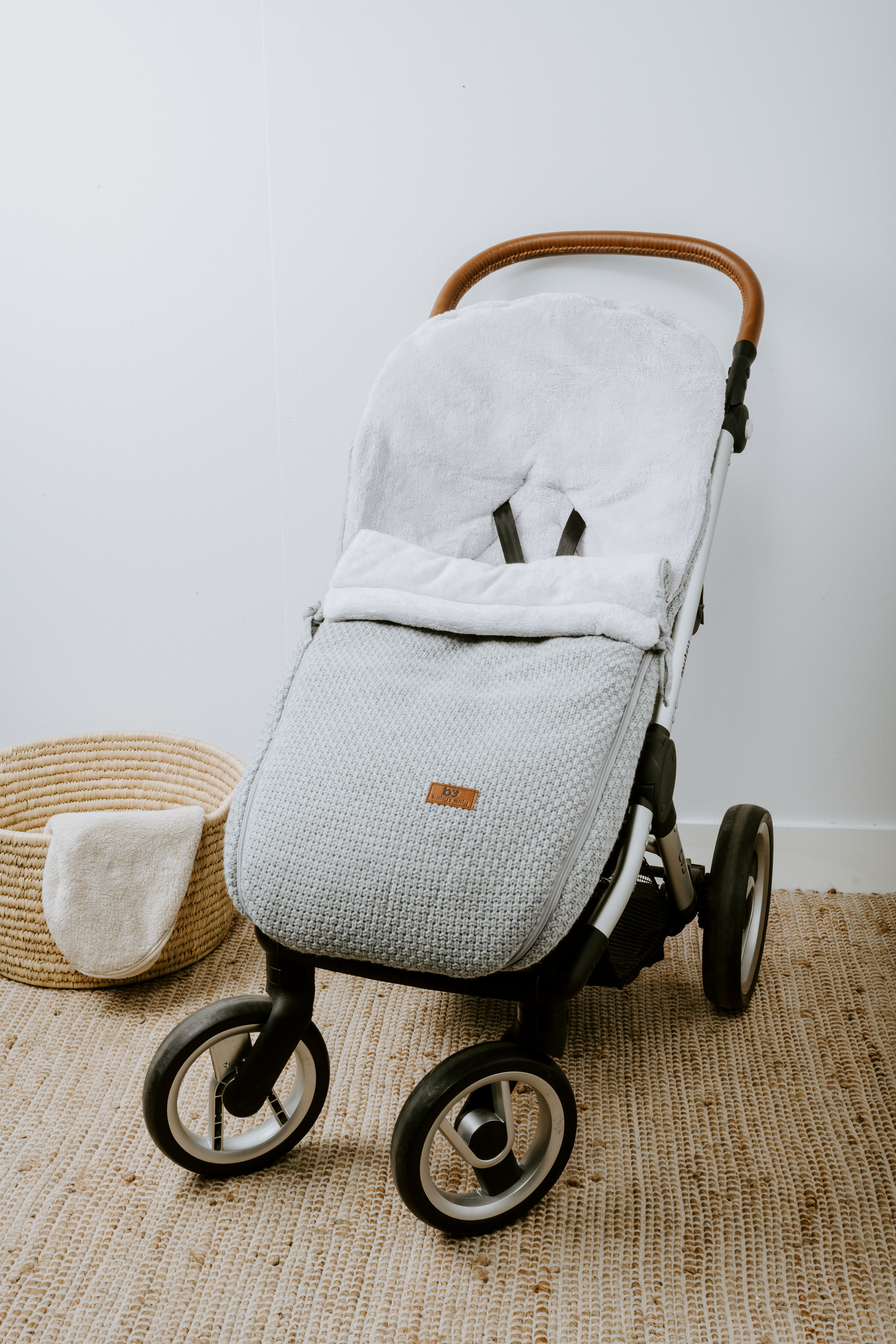 Fußsack Buggy Robust Taupe