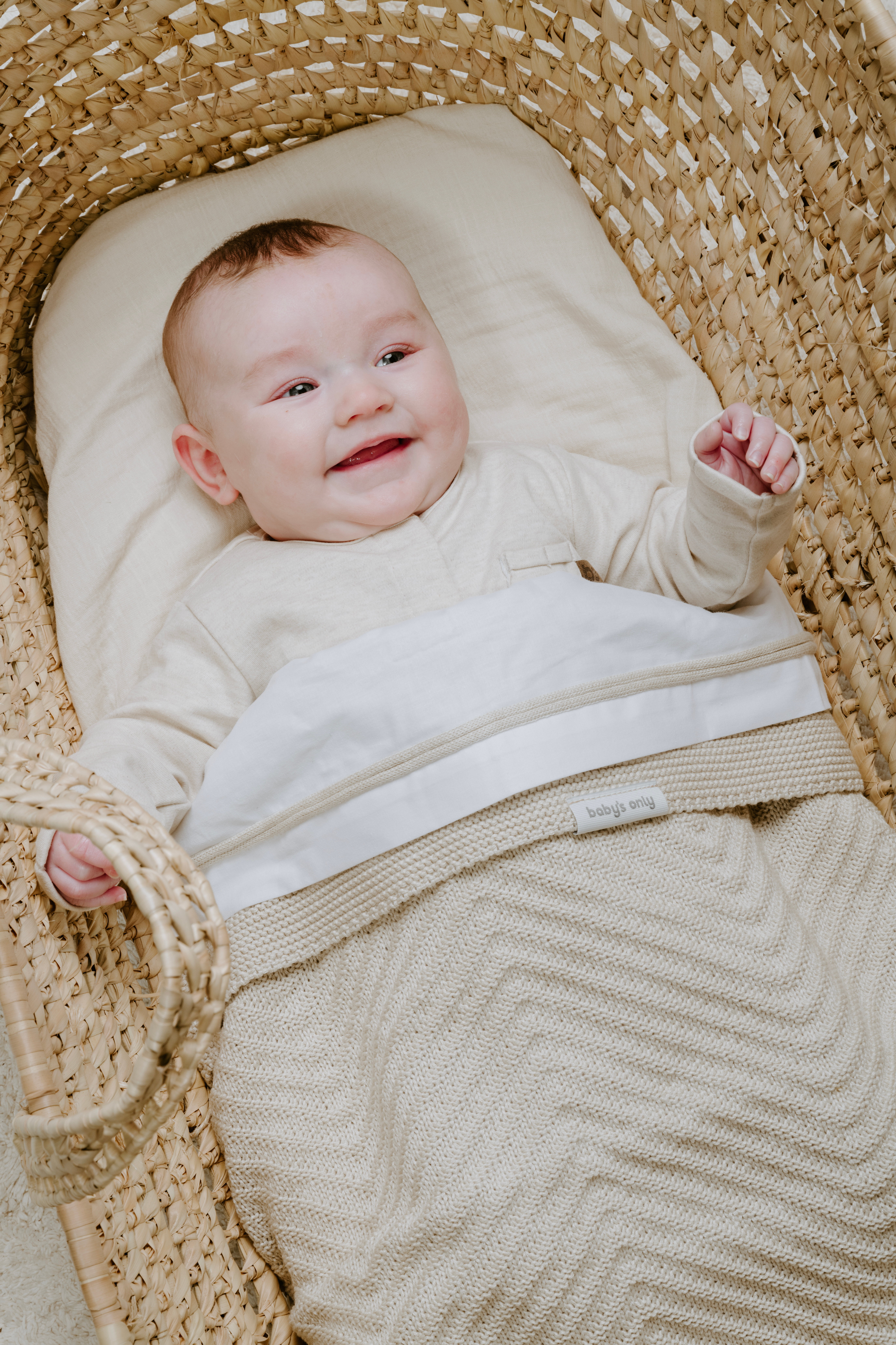 Neugeborenen Decke Grace Warm Linen - 65x75