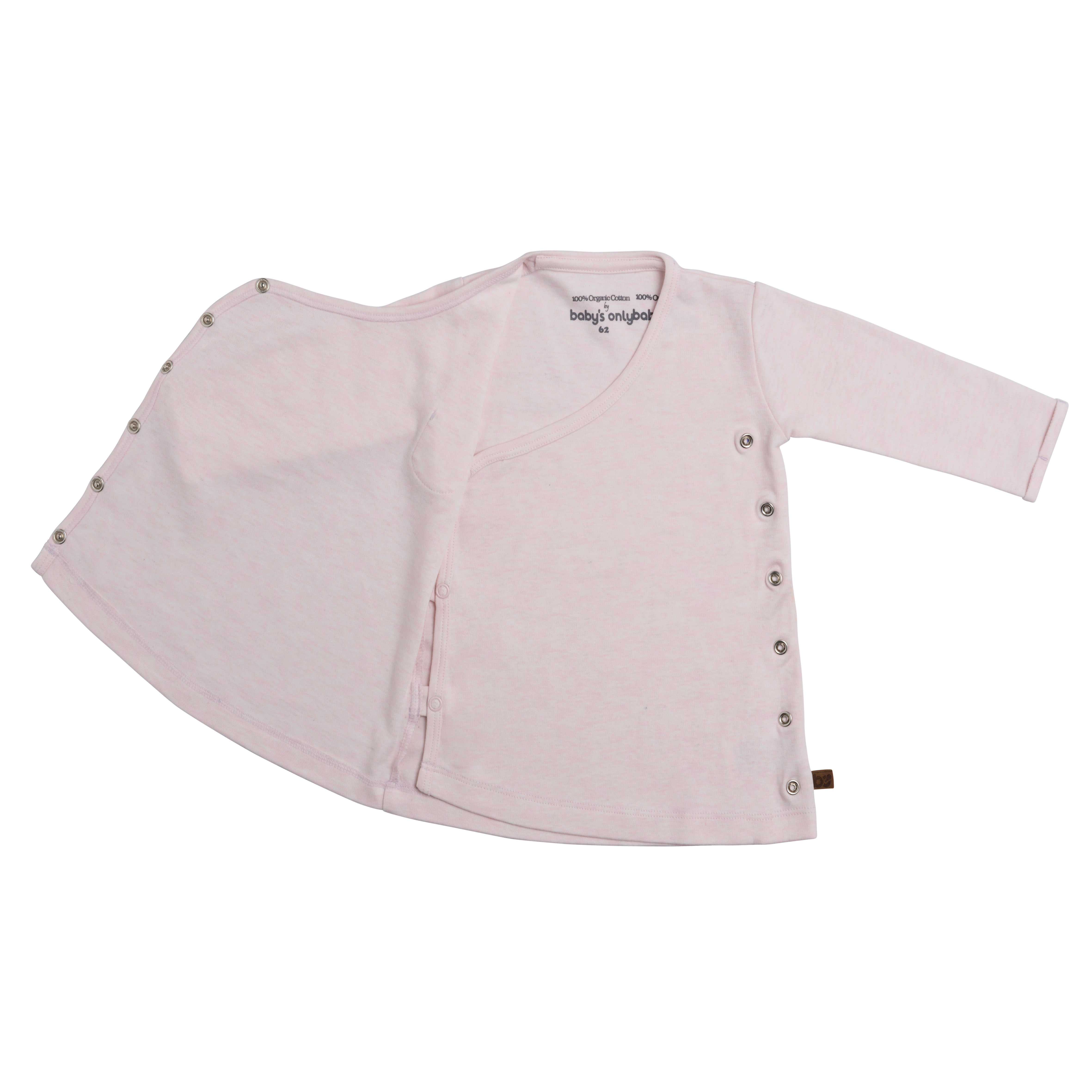 Kleid Melange klassisch rosa - 50