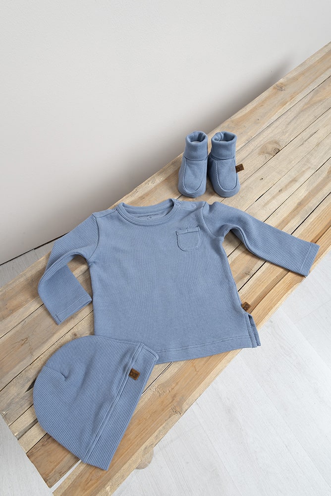 Baby Pullover Pure Vintage Blue - 68