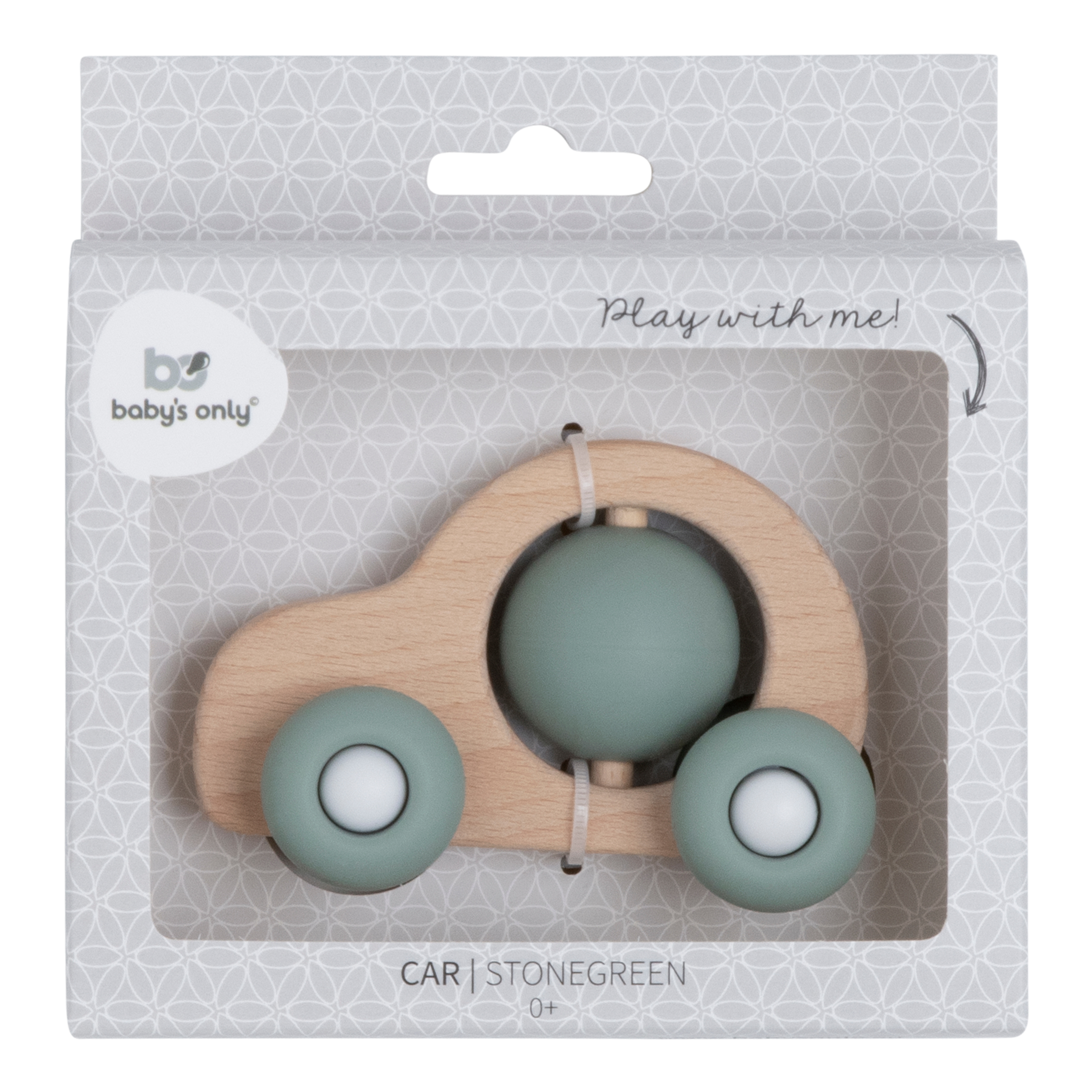 Baby-Spielzeugauto stonegreen